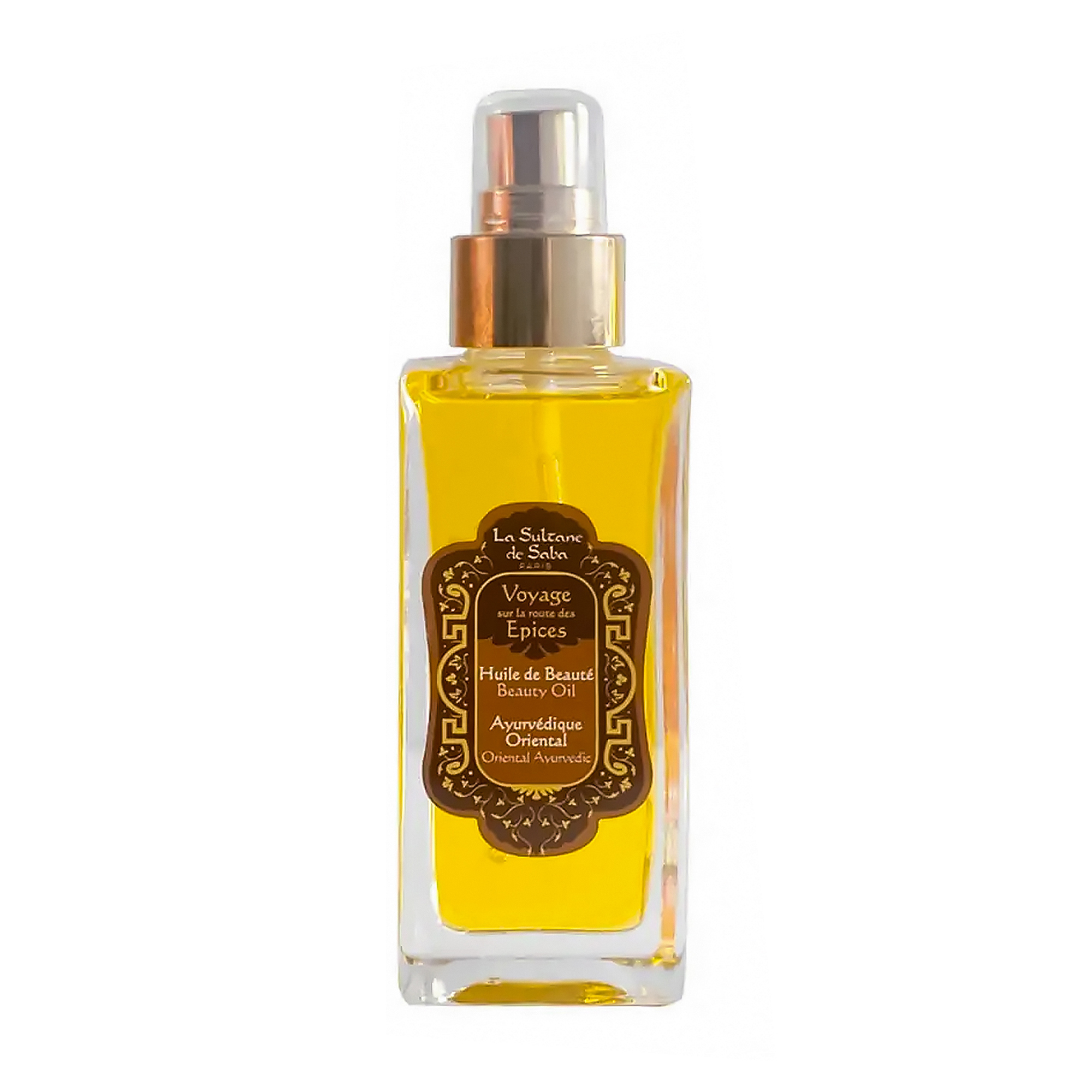Олія для тіла La Sultane de Saba Ayurvedique Амбра, ваніль та пачулі, 200 мл